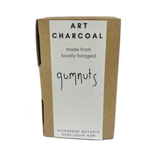 Load image into Gallery viewer, Charcoal Drawing Gumnuts
